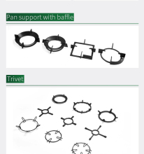 iron stand gas stove pan support