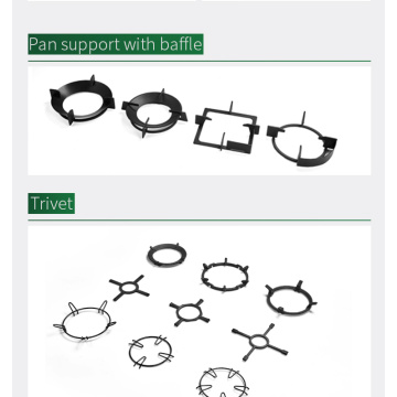 iron stand gas stove pan support