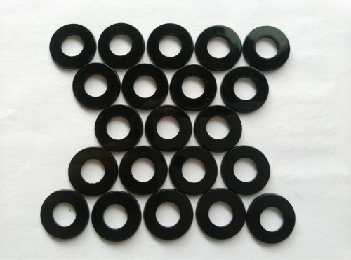 M2 M3 M4 DIN34815 black nylon flat washer