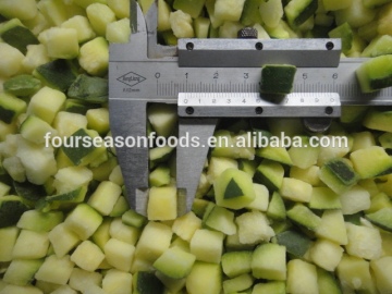 2016 new crop frozen zucchini dices , china frozen zucchini