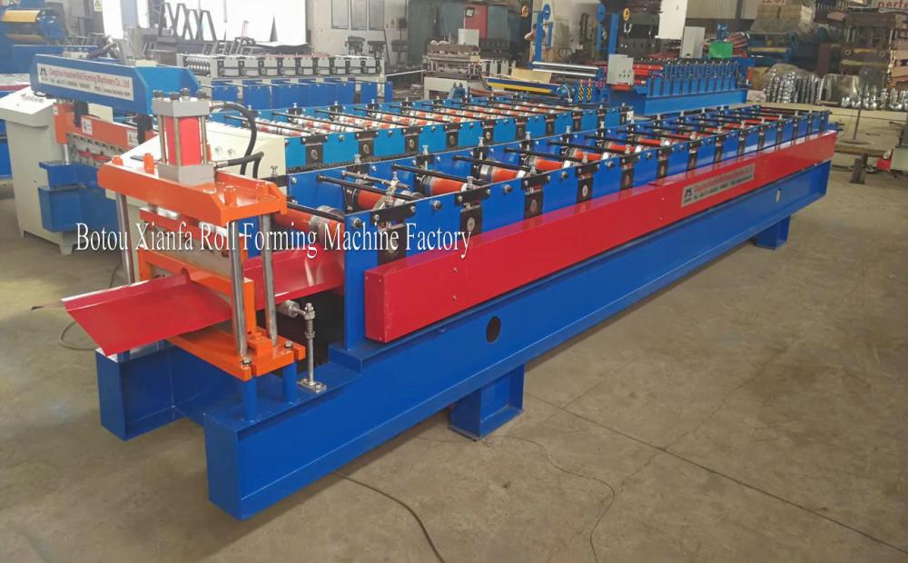 Color Steel Roof Sheet Hydraulic Cap Forming Machine