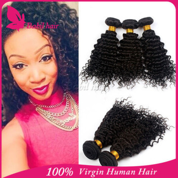 6A brazilian human hair afro kinky curly hair afro kinky curly weaving hair weave for fashion salon