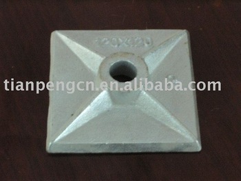 Waller plate, quality construction formwork fastener