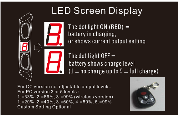 NC battery display intro