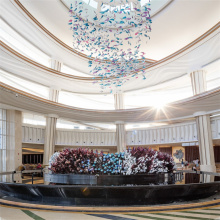 2021 New Design Large Crystal Entryway Project Chandelier