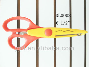 6 1/2" Children zigzag paper craft scissors