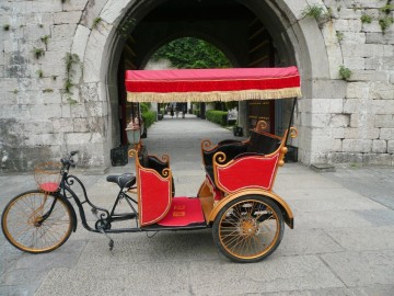 Henan Wonderful auto electric battery bicycle rickshaw