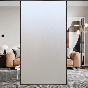 Frosting pattern static window sticker