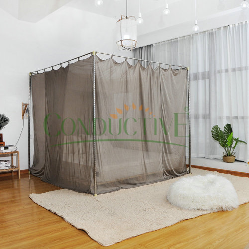 Anti-Radiation EMF Protection mosquito net Bed Canopy