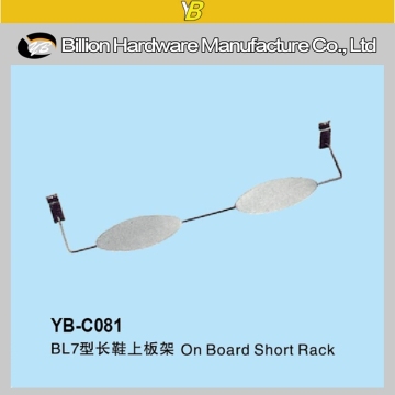 high quality metal shoe display shelf shoe rack bracket