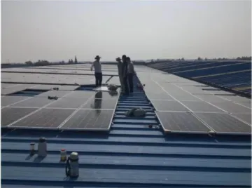 Aluminium Roof Solar Panel Mounting Structure