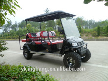 6 seats offroad golf carts with petrol power for sale