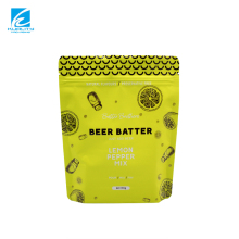 Custom Printed Aluminum Foil Stand Up Pouch for Condiment Packaging