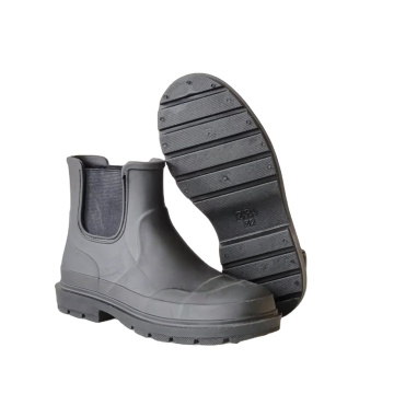 Wholesale Fashion Black Elastic Rain Boots for Kids - New Arrival Waterproof TPE Shoes