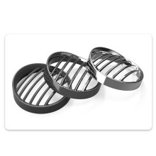 Vintage Motorcycle Headlight Protector Grill Cover