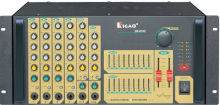 karaoke amplifier with equalizer