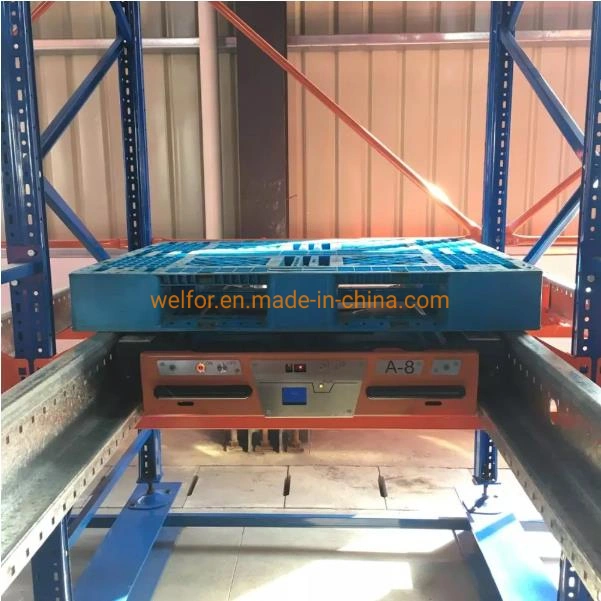 Warehouse Metal Storage Radio Shuttle Pallet Rack System