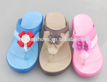 fashion nude ladies wedge heel slippers, cheap wholesale ladies wedge sandals, brand name olicom ladies wedge heel sandals