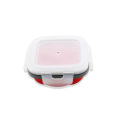 Silicone Collapsible Food Storage Containers With Lids