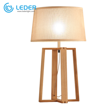 LEDER Slim Black Table Lamps