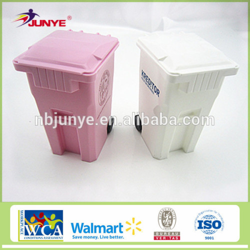 Ningbo junye mini promotional custom design trash can