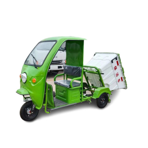 Vehículo de camiones de basura de basura eléctrica Vehículo de camiones de basura