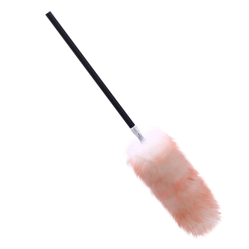 Sheepskin Telescopic Wool Duster Long Handled Duster with Extendable Handle