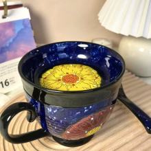 Starry Night Art Mug Inspired by Van Gogh