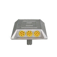 Aluminum 21 Beads Cat-Eyes Flashing Plastic Road Reflector