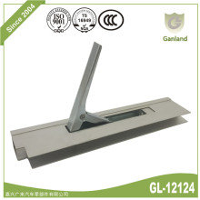 Vertical Dropside lock in anodized aluminium profile