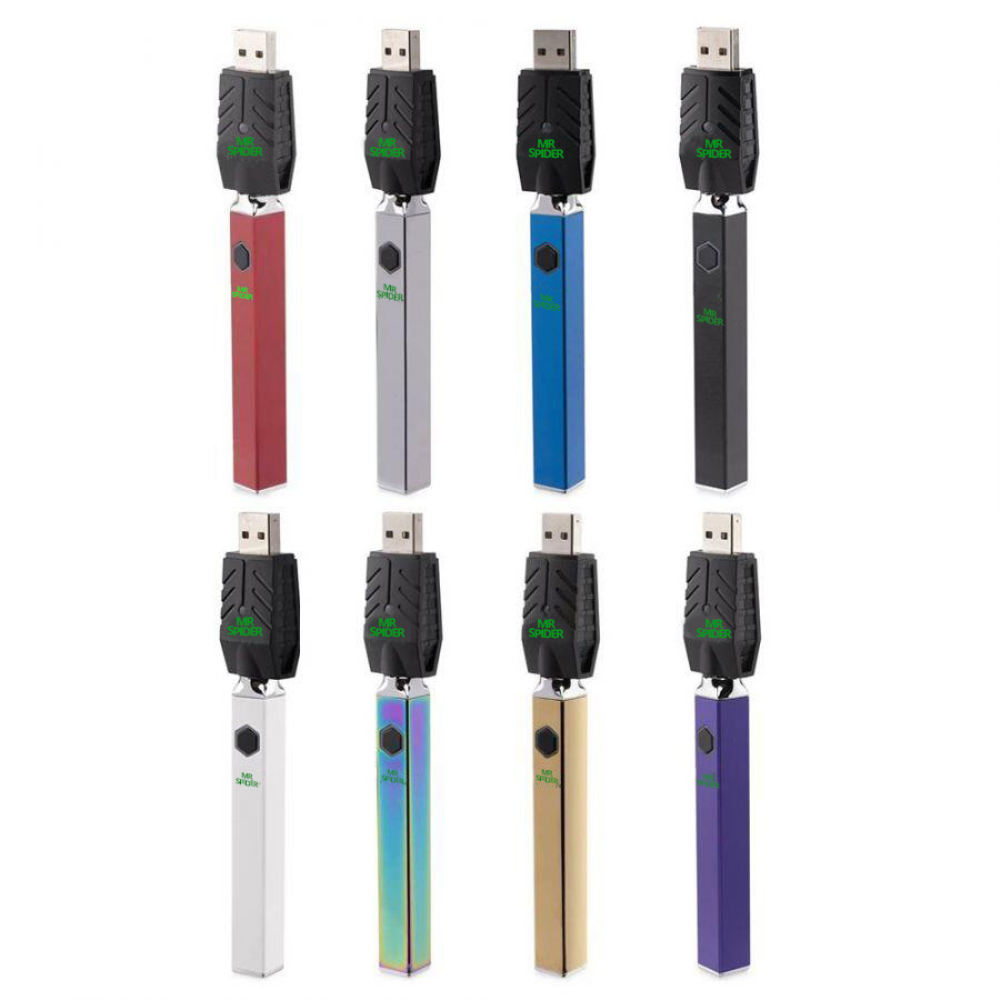 Pluma de vaporizador de voltaje variable 510 de batería CBD vape al por mayor de fábrica de envío rápido