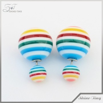Occident style candy colour fashion earrings 2015