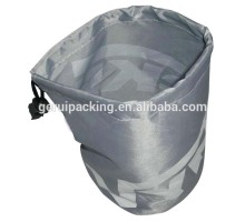 factory directly cheap promotional polyester drawstring bag with clients' logo