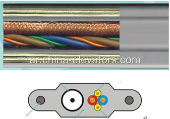 مصعد كابلات السفر مسطحة ≤4m / s