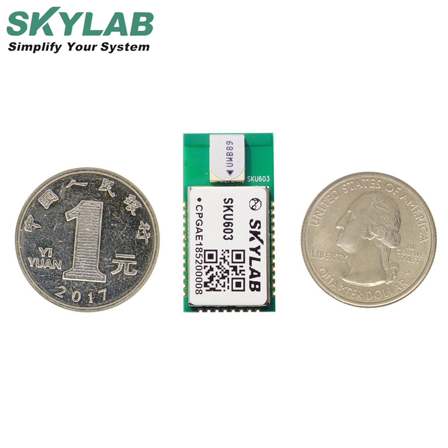skylab New Arrival UWB Indoor Positioning Module rtls Close Range High Precision Ranging Module