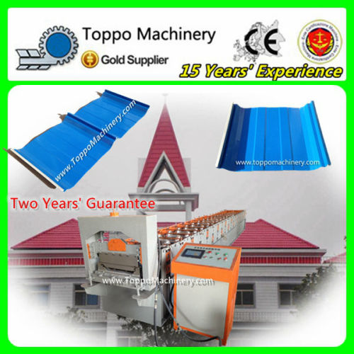 High Rib Color Coated Metal Roof Panel Roll Forming Machine