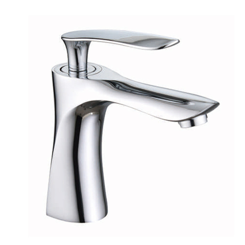 Retro Bathroom Brass Hot Cold Water Mixer Tap Black Singble Handle Basin Faucet