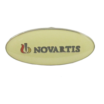 custom metal name badge holder security badge printing badge