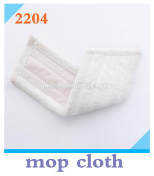 Widely Use Best Price reusable microfiber Fastening plush mop cloth