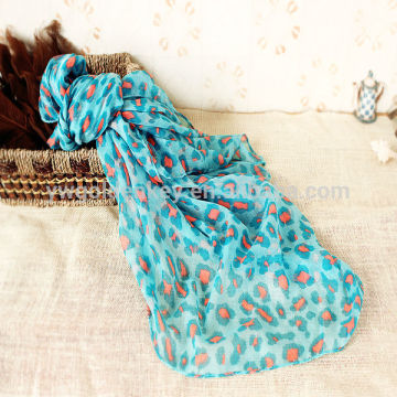NEW POLYESTER PRINT SCARF STOCK LADY SCARF