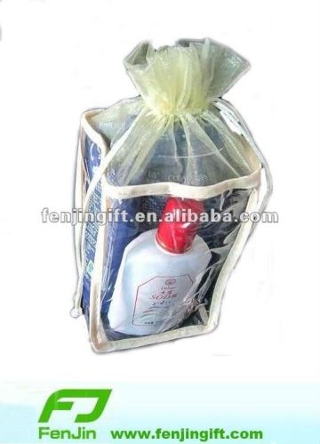 Promotional pvc drawstring bag