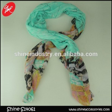 2015 Newest Polyester Printed pashmina scarf