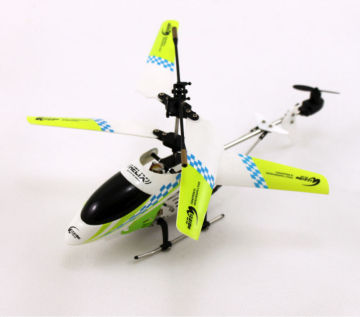 21cm flash light 3ch metal gyro helicopter airplane remote control