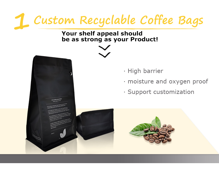 low recyclable stand up pouch