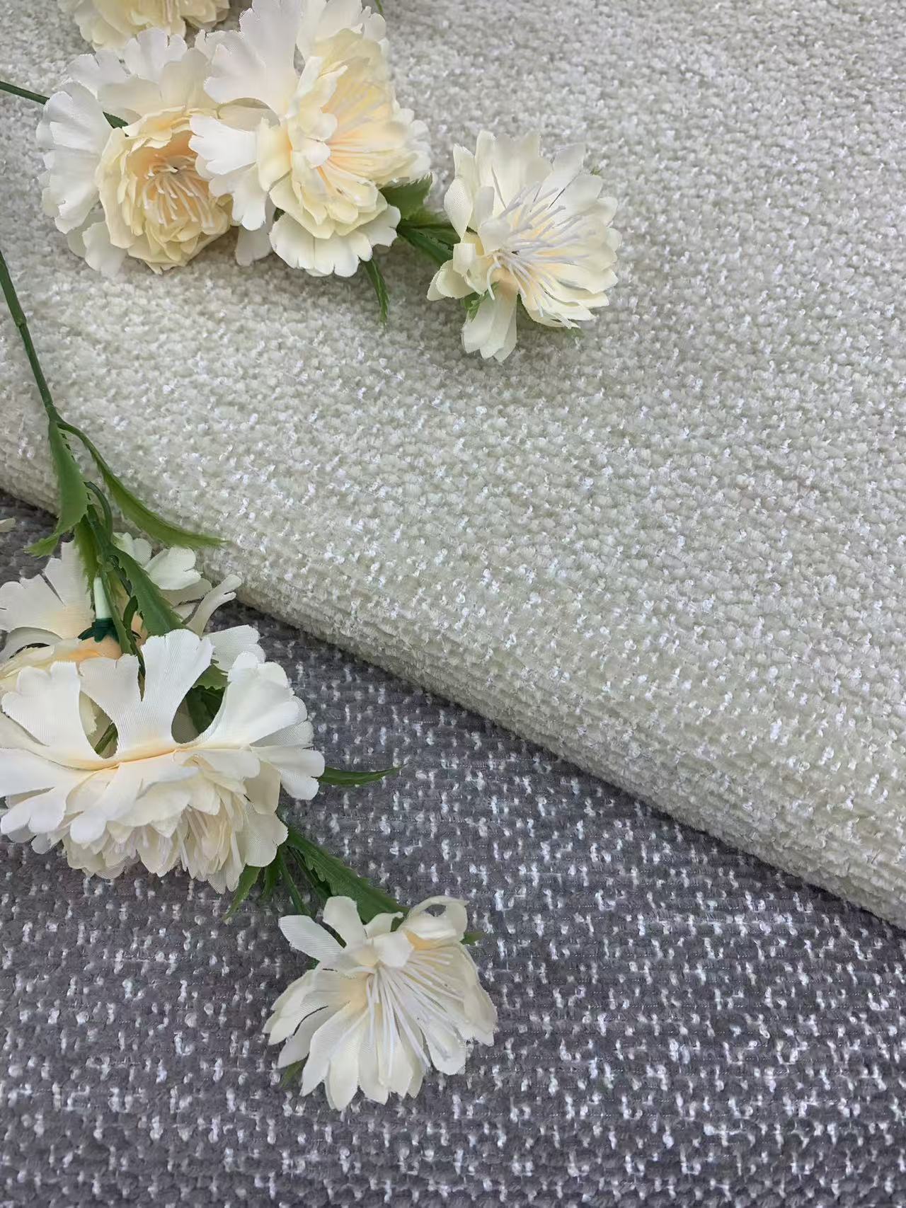 Tissu d'ameublement chenille Chenille Upholstery Fabric
