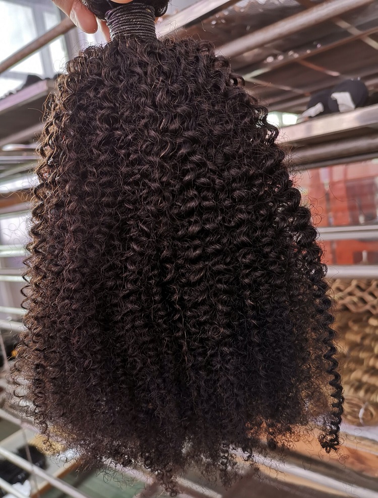 Wholesale Factory Supplier Cambodian Curly Real Human Hair Extension For Black Women Cambodian Human Hair Bundles