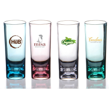 16oz Plastic Clear Tall Collins Glasses - Barware & Highball Cocktail Cups