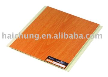 5mm Wooden browm PVC Ceiling Tiles/ ceiling panel
