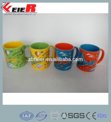 painting ceramic souvenir mug custom mug