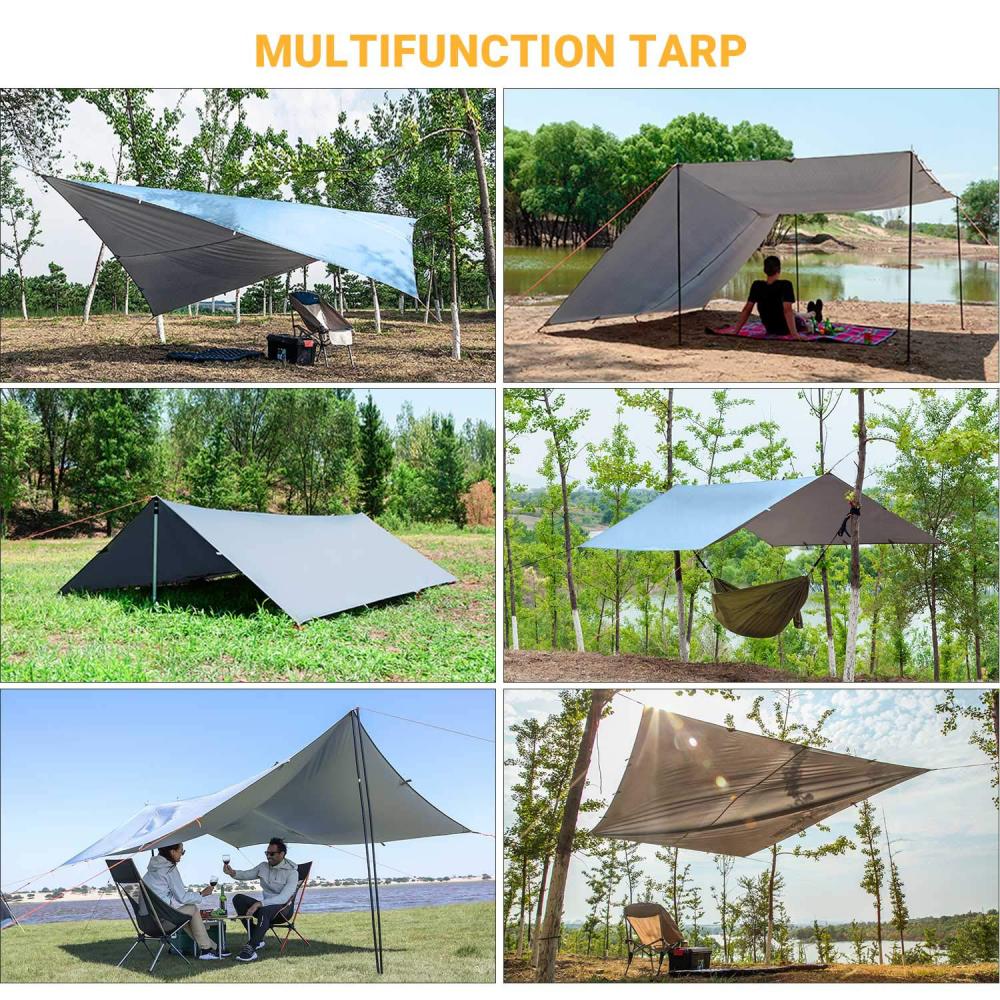 Tarp Tent With Silver Coating 8 Jpg